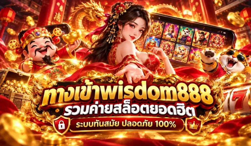 ทางเข้าwisdom888
